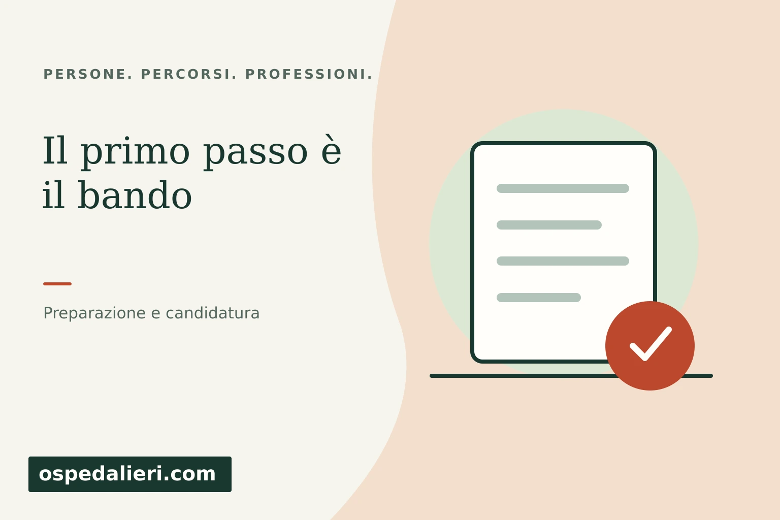 Immagine illustrativa del percorso: Test e concorsi