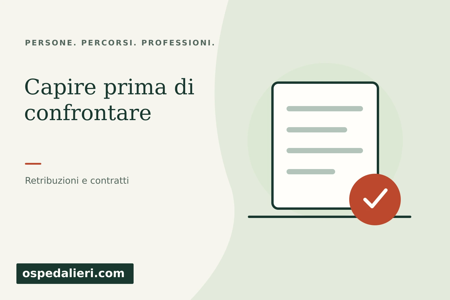 Immagine illustrativa del percorso: Retribuzioni e contratti